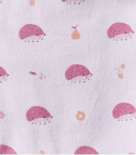 Baby Organic Flannelette 3 Pack Wraps - Little Bloom