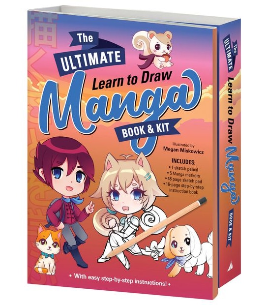 Book & Kit - How To Draw Manga 