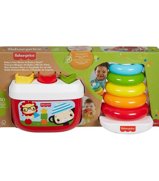 Fisher-Price Baby's First Blocks & Rock-a-Stack
