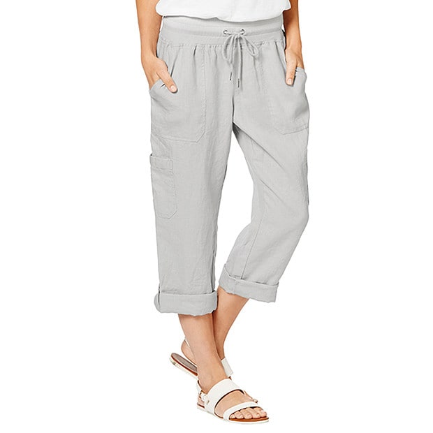Linen Yoga Pants Microchip Target Australia