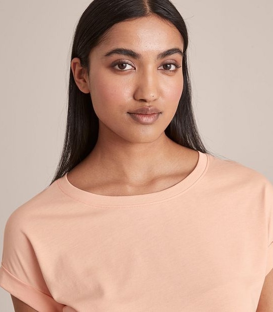 Supima Roll Cuff T-Shirt 5 of 6