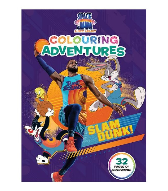 Space Jam A New Legacy: Colouring Adventures