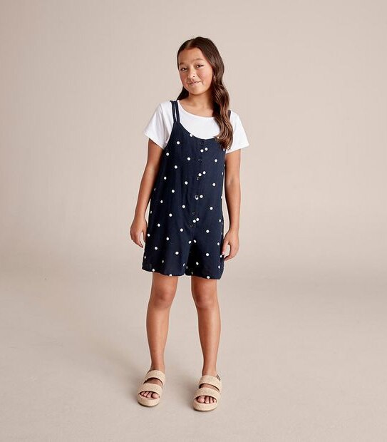 SH251760_01 S23 2 IN 1 PLAYSUIT NAVY AOP SPOT
