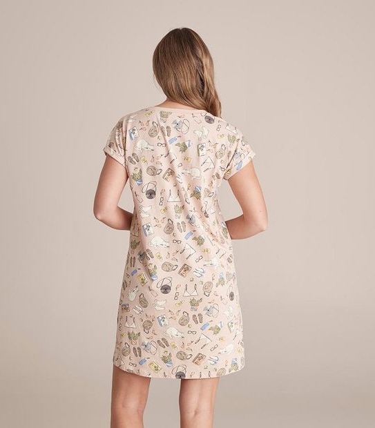 Print Sleep T-Shirt Nightie 4 of 6