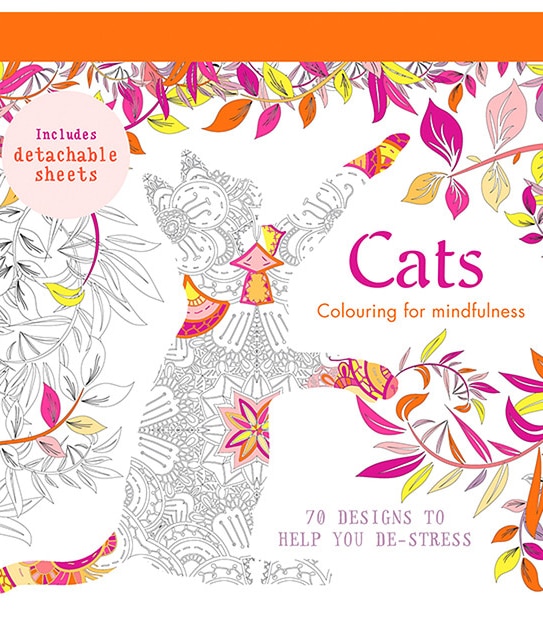 Cats Colouring For Mindfulness