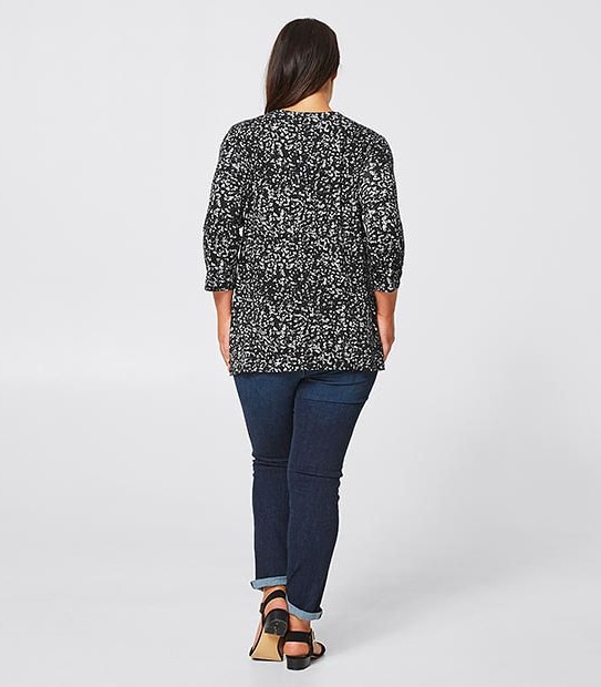 Belle Curve Pleat Front Top 2 of 3