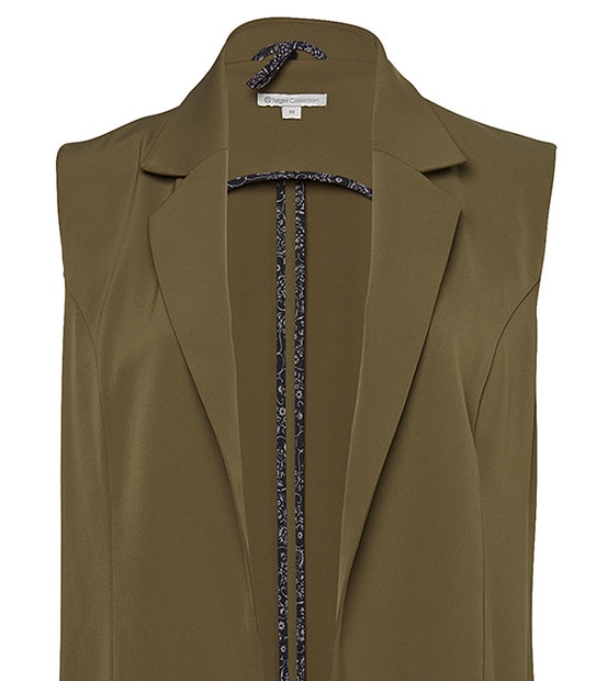Luxe Duster Coat - Khaki