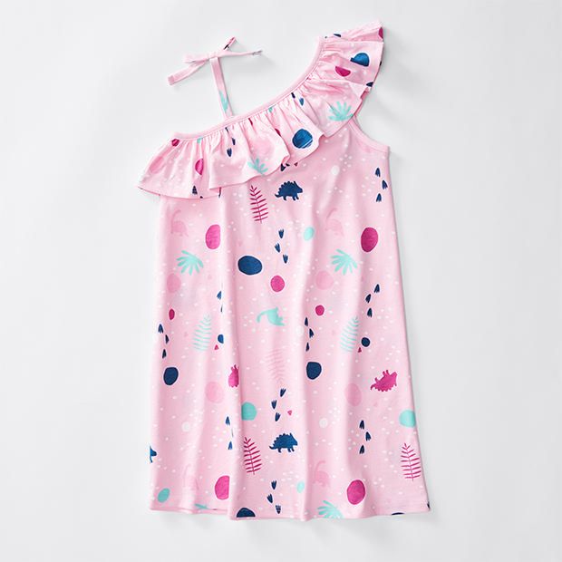 One Shoulder Frill Dress One Shoulder Frill Dress