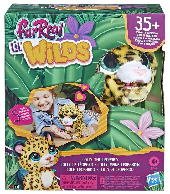 FurReal Lil’ Wilds Lolly the Leopard Interactive Animatronic Plush Toy