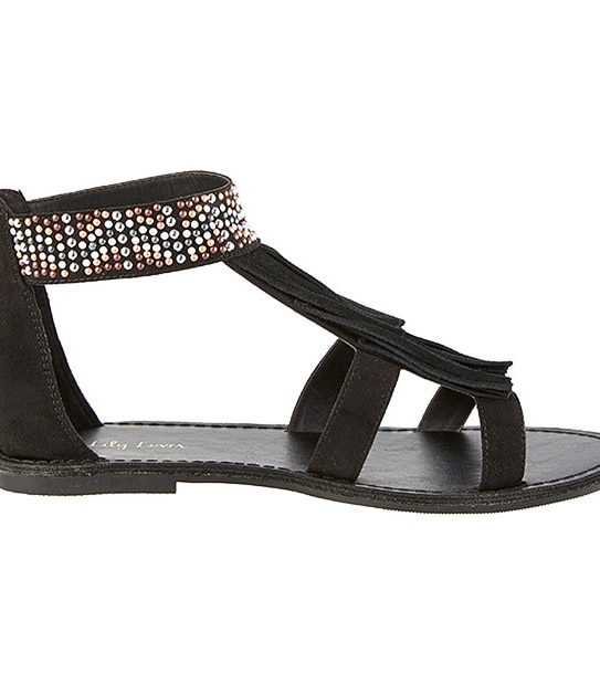 Lily Loves Trilby Fringe Sandals