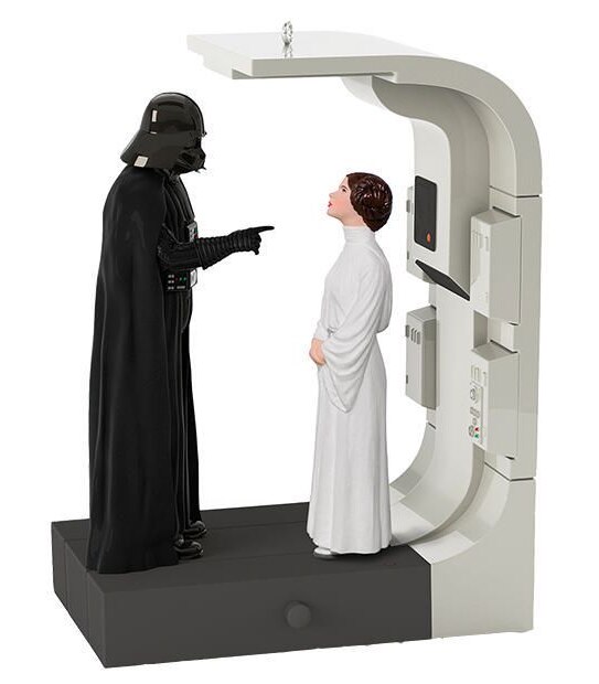 Star Wars: A New Hope Rebel Vader and Leia Keepsake Ornament&nbsp;