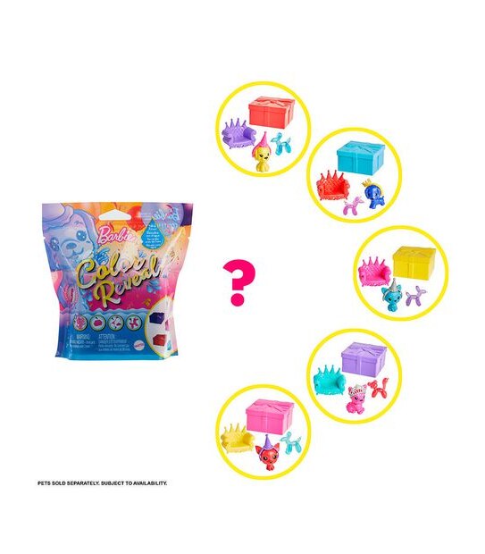 Barbie Colour Reveal Pet - Assorted*