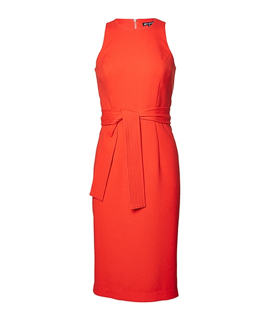 Yours Sincerely Frill Back Dress - Red