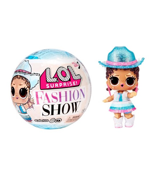 L.O.L Surprise! Fashion Show Dolls Assorted in Paper Ball with 8 Surprises, Accessories, Collectible Doll - Assorted*