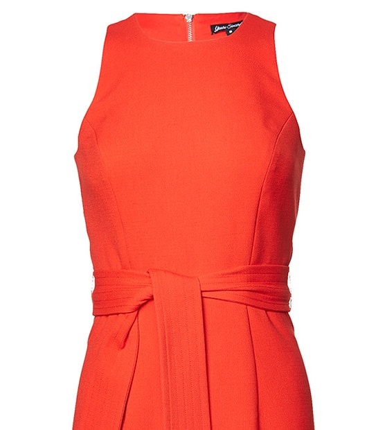 Yours Sincerely Frill Back Dress - Red