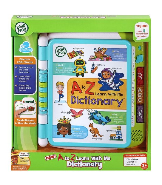 LeapFrog A to Z Learn With Me Dictionary