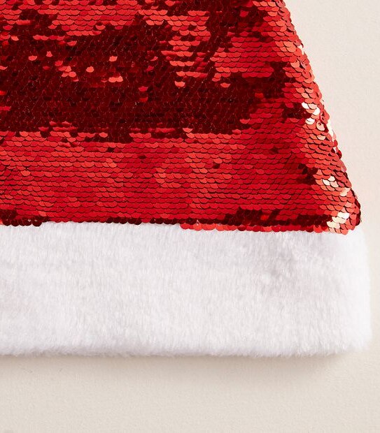 Christmas Sequin Santa Hat