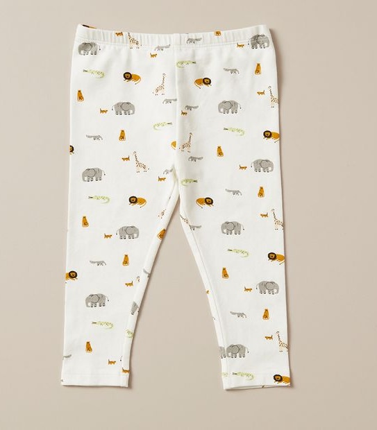 Baby Organic Cotton Print Legging