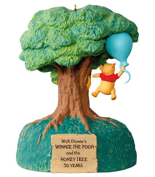 Hallmark Disney Winnie the Pooh and the Honey Tree 50th Anniversary Music and Motion Ornament