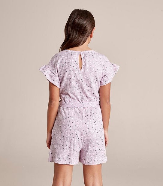 Textured Knit Playsuit