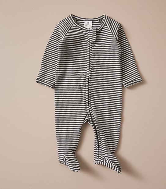 Baby Organic Cotton Rib Coverall