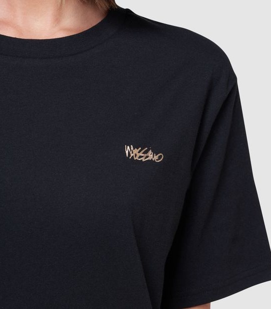 Mossimo Foil Script T-Shirt 