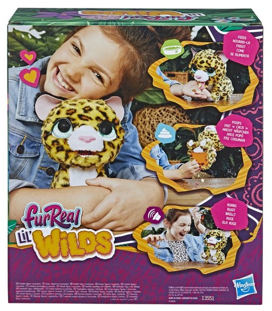 FurReal Lil’ Wilds Lolly the Leopard Interactive Animatronic Plush Toy