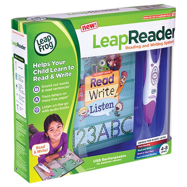 LeapFrog LeapReader Interactive Book Set — Learn to Read: Volume 1 & 2, 10 Books The LeapReader library includes over books, audio books, maps, flash cards, learn-to-write sets, music albums and trivia challenges. You can personalise your child’s learning journey by choosing titles based on their reading level, style or favourite characters.