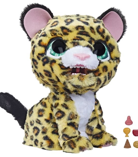 FurReal Lil’ Wilds Lolly the Leopard Interactive Animatronic Plush Toy