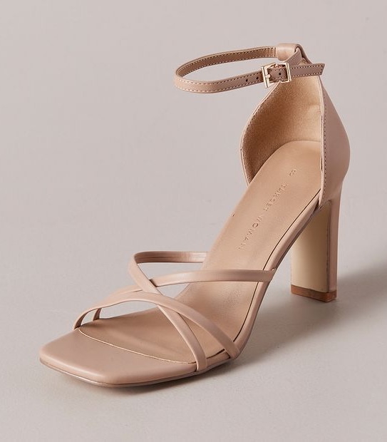 W DANNI NATURAL STRAPPY DRESS HEEL SIZE 611 Target Australia