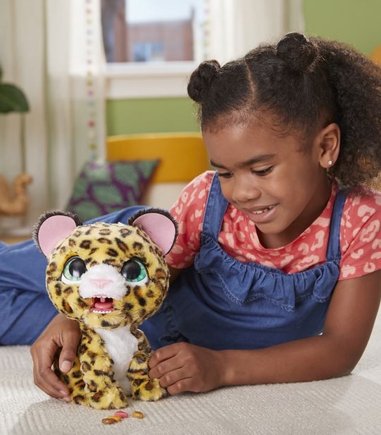 FurReal Lil’ Wilds Lolly the Leopard Interactive Animatronic Plush Toy