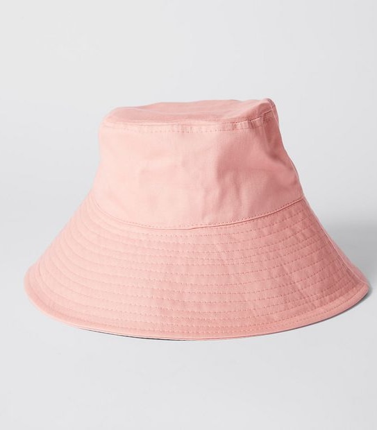 Wide Brim Bucket Hat