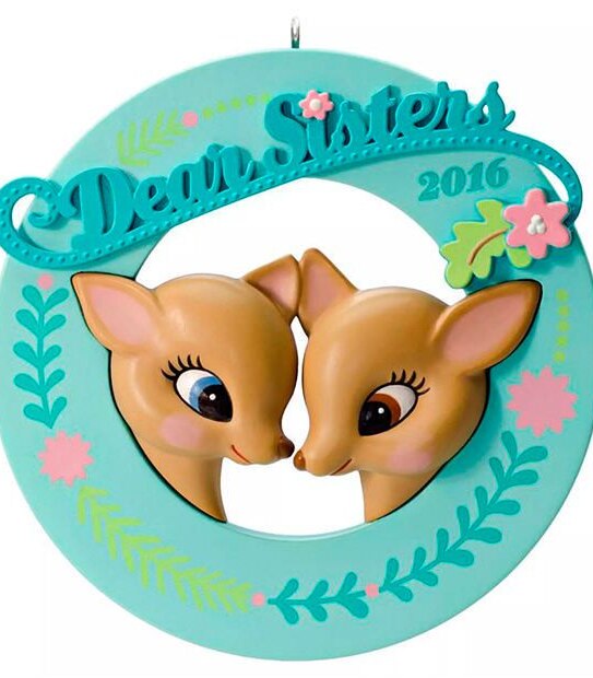 Hallmark Deer Dear Sisters Ornament