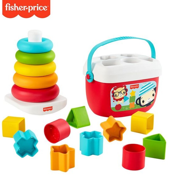 Fisher-Price Baby's First Blocks & Rock-a-Stack
