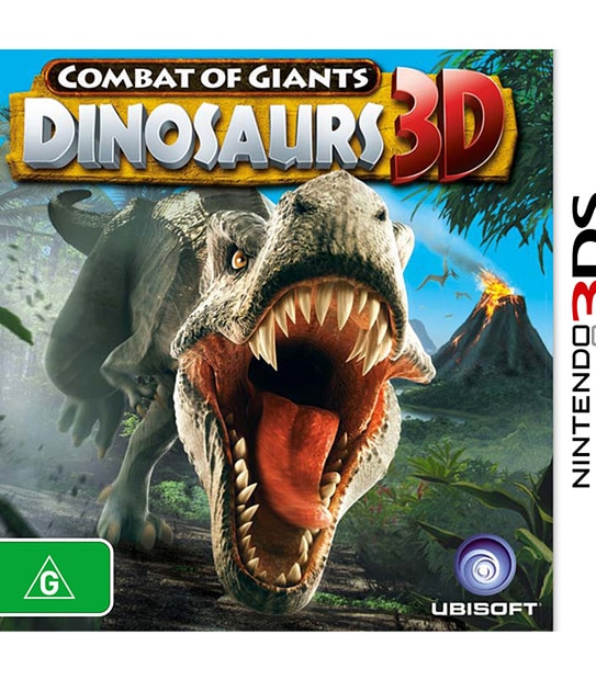Nintendo 3DS XL Silver With Rayman Origins + Combat of Giants Dinosaurs 3D - Available Now For Presale