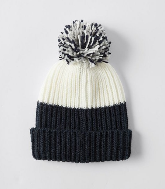 Kids Colour Block Beanie
