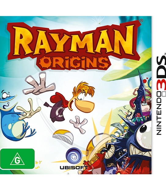 Nintendo 3DS XL Silver With Rayman Origins + Combat of Giants Dinosaurs 3D - Available Now For Presale