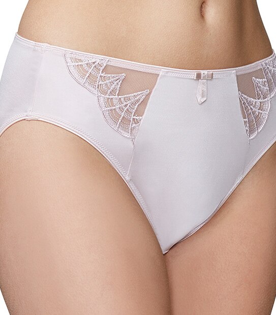 Deco High Cut Briefs - Hushed Violet