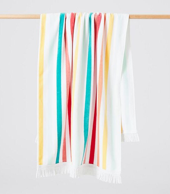 Kids Striped Beach Towel
