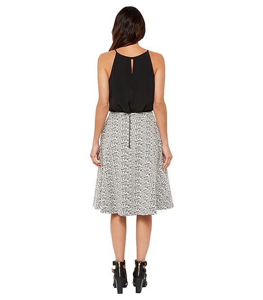 Jacquard Full Circle Skirt