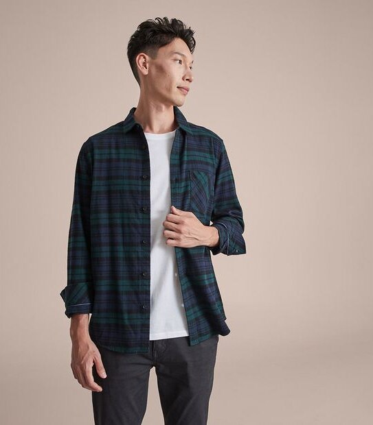 Long Sleeve Flannelette Shirt