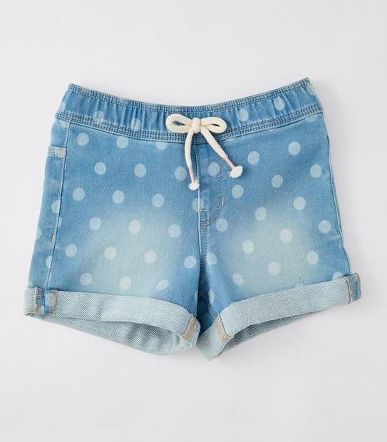 Wonder Denim Polka Dot Shorts