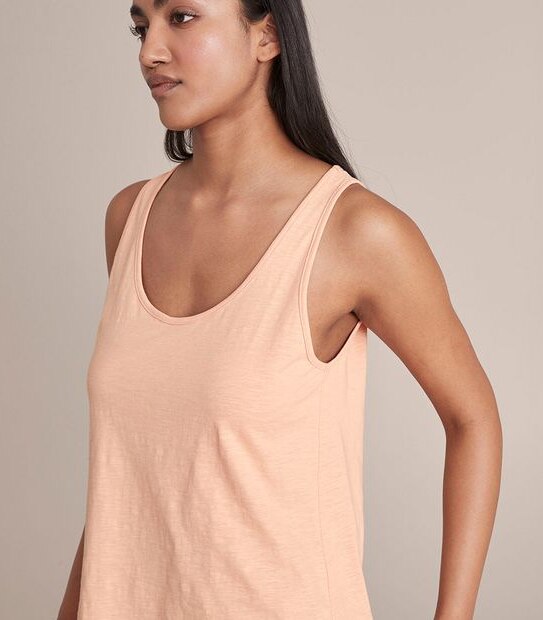 Organic Cotton Slub Tank Top