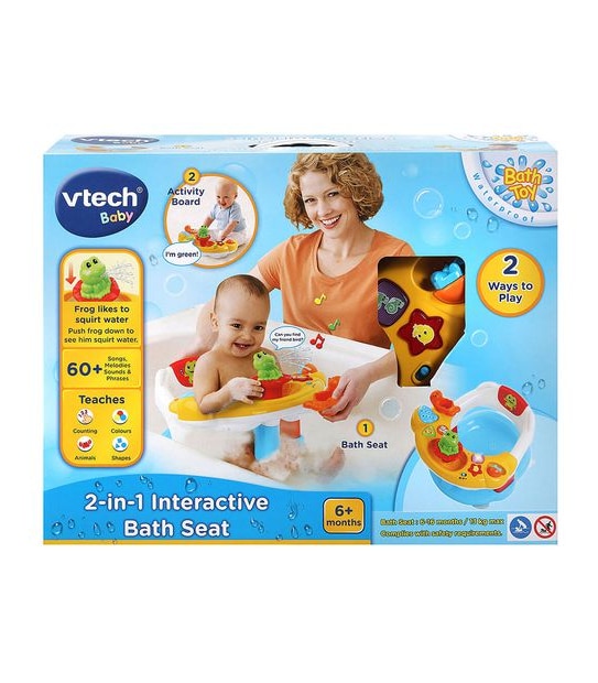 VTech 2in1 Interactive Bath Seat Target Australia