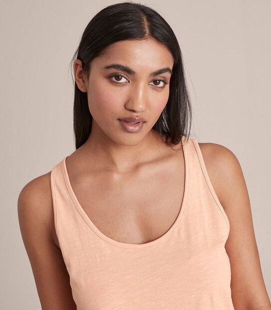 Organic Cotton Slub Tank Top