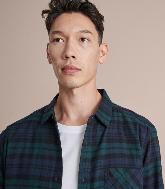 Long Sleeve Flannelette Shirt