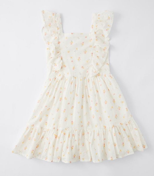Floral Ruffle Dress