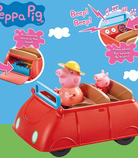 Peppa Pig Deluxe Family Car