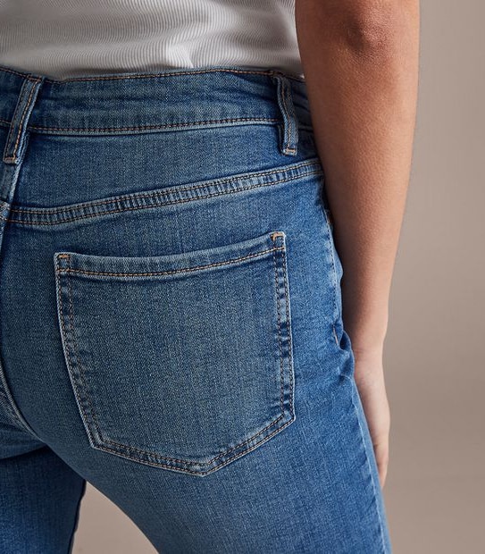 Jasmin Bootleg High Rise Full Length Jeans