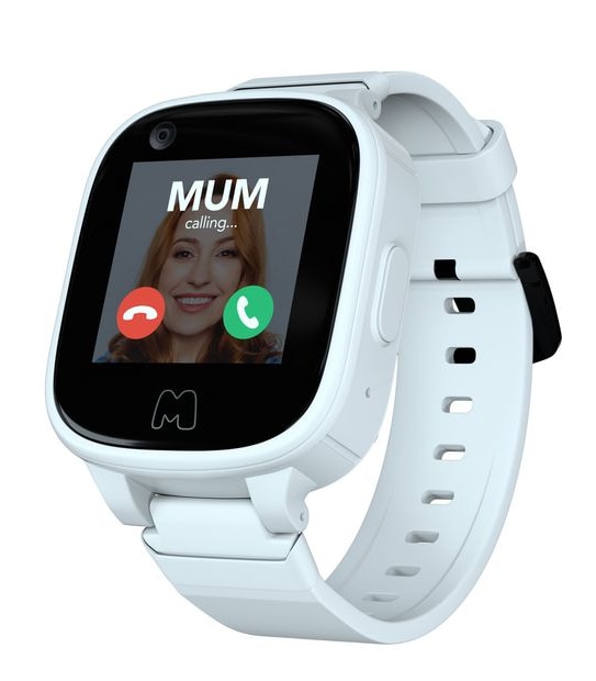 Moochies Connect 4G Smartwatch Phone For Kids - White
